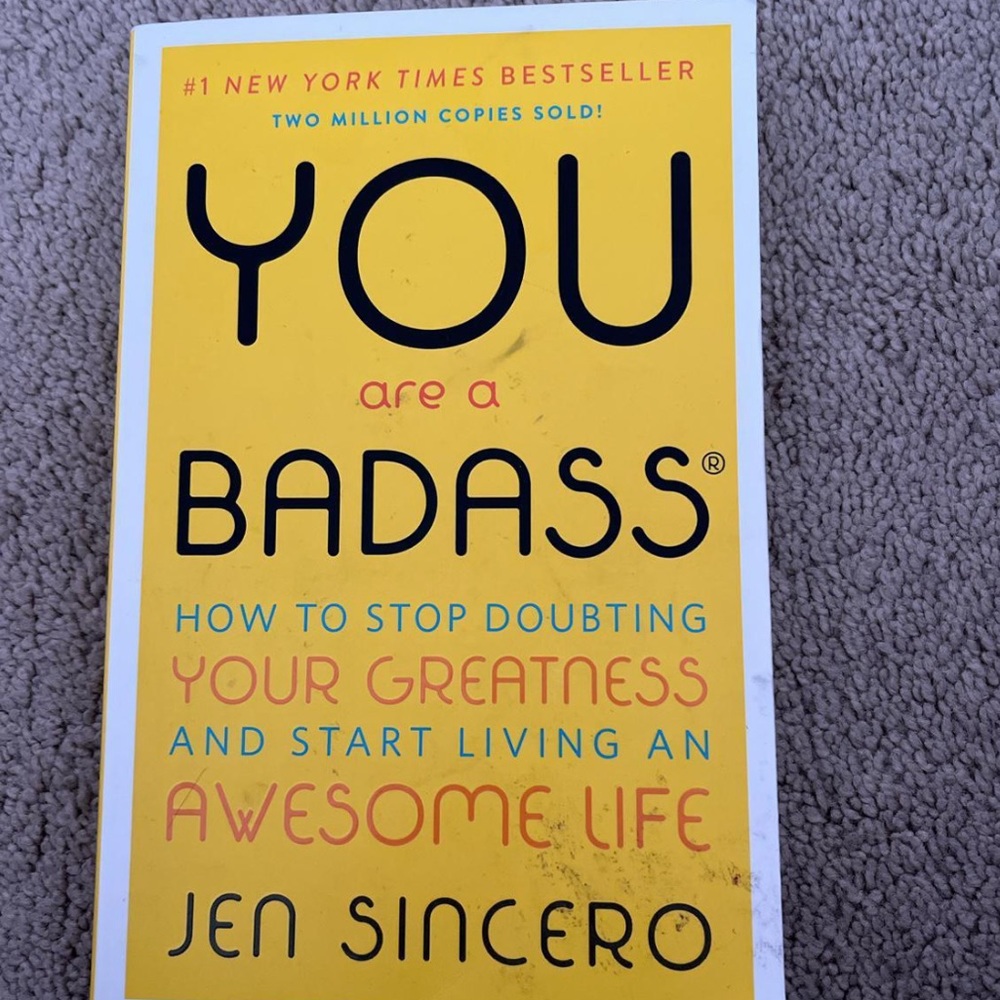 you are a badass book by jen sincero